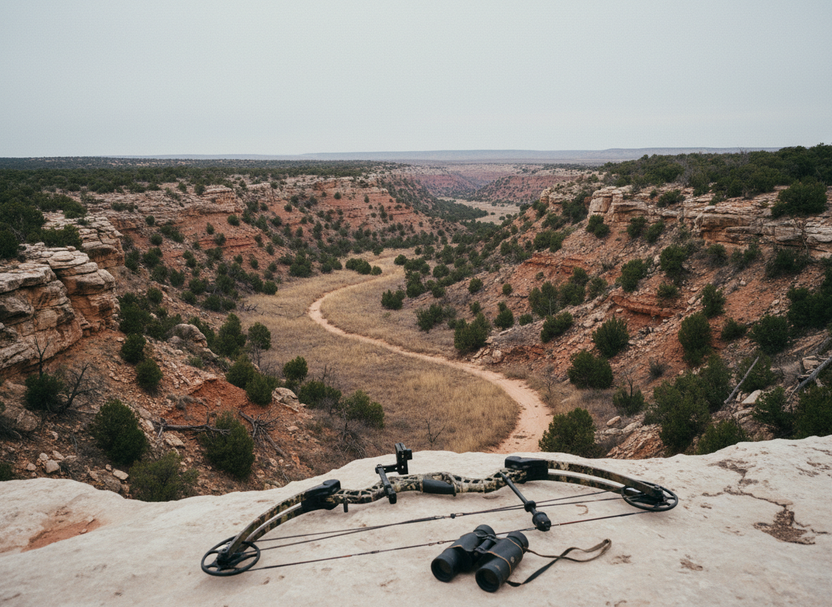 Archery Whitetail Tactics for Caprock Canyon Country